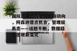 包含国际比赛日荷甲传出新动向，阿森纳造点机会，管理层表态——话题不断，数据趋势出现新变化的词条-安博娱乐